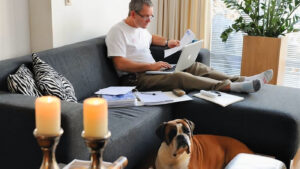 Smart-Working sul divano